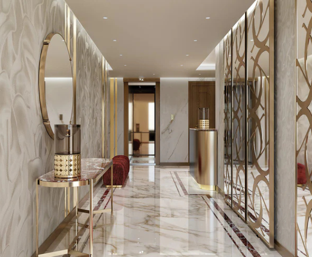 Smartworld Elie Saab interior luxury living spaces Noida